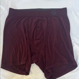 Lululemon Athletic Burgundy Performance Boxer Briefs